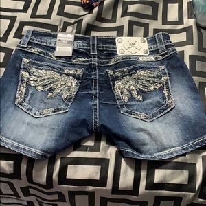 Standard short size 28 miss me